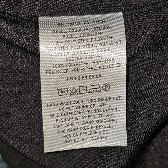 Wolven Anthropologie Women's Terrace Black Lace Overlay Floral Sheath Dress Sz 4 - Picture 9 of 15